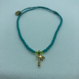 Pura Vida Palm Tree Charm Bracelet